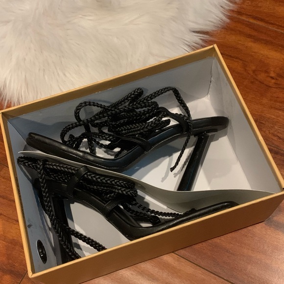 Simmi Baylee Lace Up Gladiator Sandal Heel Strappy - Picture 5 of 6